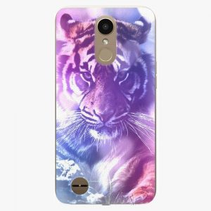 Plastový kryt iSaprio - Purple Tiger - LG K10 2017
