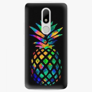 Plastový kryt iSaprio - Rainbow Pineapple - Lenovo Moto M