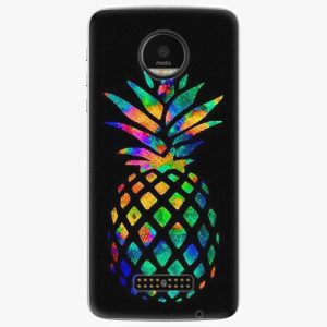 Plastový kryt iSaprio - Rainbow Pineapple - Lenovo Moto Z