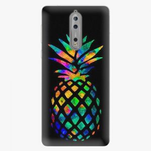 Plastový kryt iSaprio - Rainbow Pineapple - Nokia 8