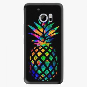 Plastový kryt iSaprio - Rainbow Pineapple - HTC 10