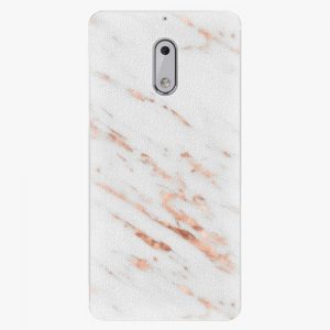 Plastový kryt iSaprio - Rose Gold Marble - Nokia 6