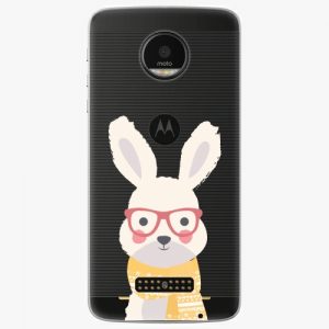 Plastový kryt iSaprio - Smart Rabbit - Lenovo Moto Z