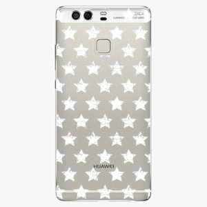 Plastový kryt iSaprio - Stars Pattern - white - Huawei P9