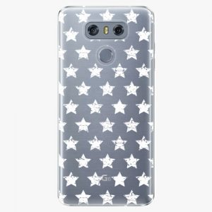 Plastový kryt iSaprio - Stars Pattern - white - LG G6 (H870)