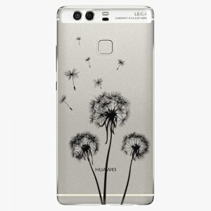 Plastový kryt iSaprio - Three Dandelions - black - Huawei P9