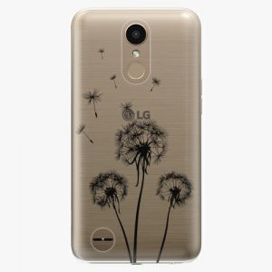 Plastový kryt iSaprio - Three Dandelions - black - LG K10 2017