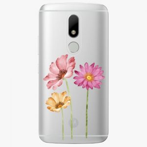 Plastový kryt iSaprio - Three Flowers - Lenovo Moto M