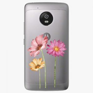 Plastový kryt iSaprio - Three Flowers - Lenovo Moto G5