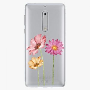 Plastový kryt iSaprio - Three Flowers - Nokia 5