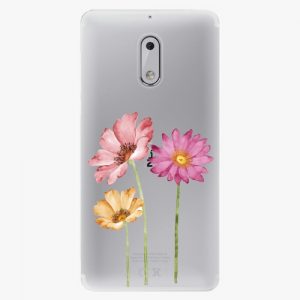 Plastový kryt iSaprio - Three Flowers - Nokia 6