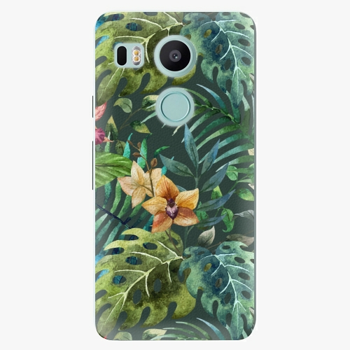 Plastový kryt iSaprio - Tropical Green 02 - LG Nexus 5X Plastový kryt iSaprio - Tropical Green 02 - LG Nexus 5X