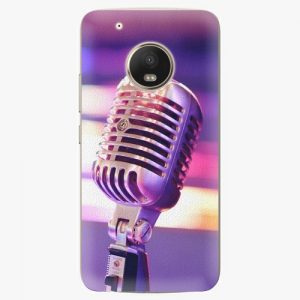 Plastový kryt iSaprio - Vintage Microphone - Lenovo Moto G5 Plus