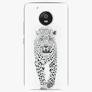 Plastový kryt iSaprio - White Jaguar - Lenovo Moto G5