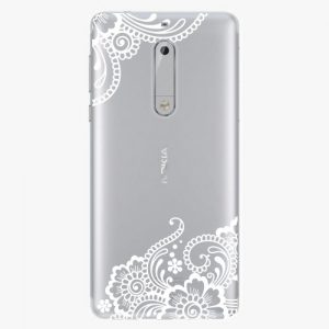 Plastový kryt iSaprio - White Lace 02 - Nokia 5