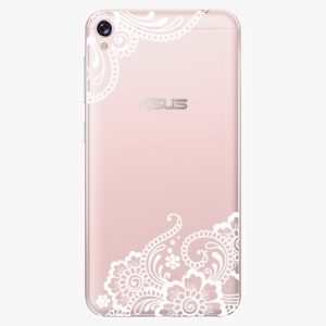 Plastový kryt iSaprio - White Lace 02 - Asus ZenFone Live ZB501KL