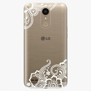 Plastový kryt iSaprio - White Lace 02 - LG K10 2017