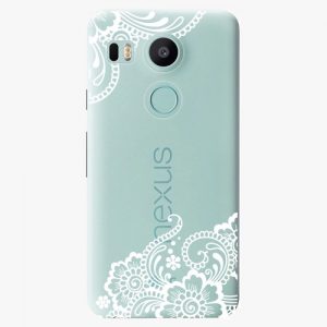Plastový kryt iSaprio - White Lace 02 - LG Nexus 5X