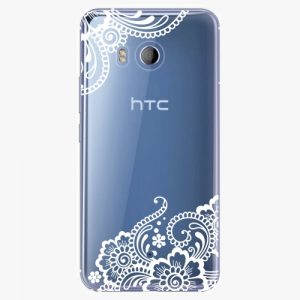Plastový kryt iSaprio - White Lace 02 - HTC U11