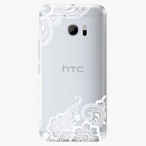 Plastový kryt iSaprio - White Lace 02 - HTC 10