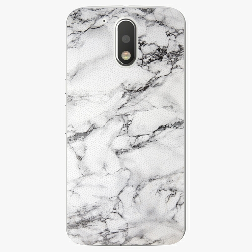 Plastový kryt iSaprio - White Marble 01 - Lenovo Moto G4 / G4 Plus Plastový kryt iSaprio - White Marble 01 - Lenovo Moto G4 / G4 Plus