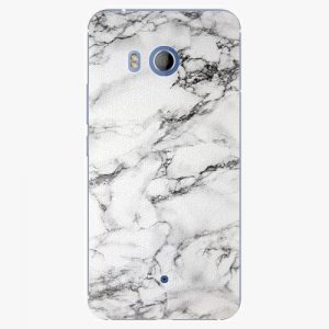 Plastový kryt iSaprio - White Marble 01 - HTC U11