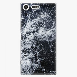 Plastový kryt iSaprio - Cracked - Sony Xperia XZ Premium