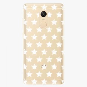 Plastový kryt iSaprio - Stars Pattern - white - Xiaomi Redmi Note 4X