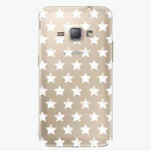 Plastový kryt iSaprio - Stars Pattern - white - Samsung Galaxy J1 2016