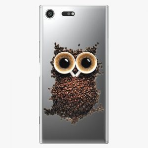 Plastový kryt iSaprio - Owl And Coffee - Sony Xperia XZ Premium
