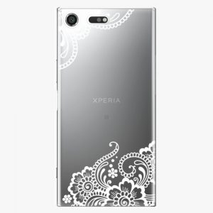 Plastový kryt iSaprio - White Lace 02 - Sony Xperia XZ Premium
