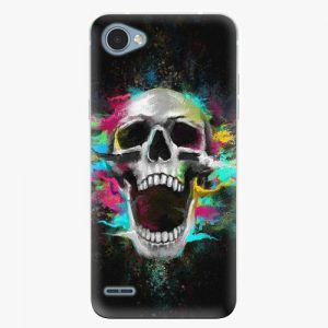 Plastový kryt iSaprio - Skull in Colors - LG Q6