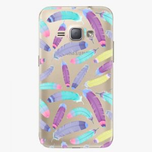 Plastový kryt iSaprio - Feather Pattern 01 - Samsung Galaxy J1 2016