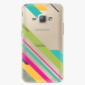 Plastový kryt iSaprio - Color Stripes 03 - Samsung Galaxy J1 2016