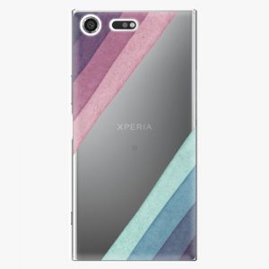 Plastový kryt iSaprio - Glitter Stripes 01 - Sony Xperia XZ Premium