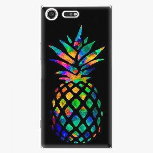 Plastový kryt iSaprio - Rainbow Pineapple - Sony Xperia XZ Premium
