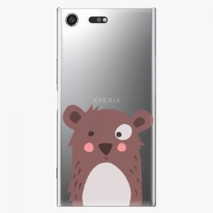 Plastový kryt iSaprio - Brown Bear - Sony Xperia XZ Premium