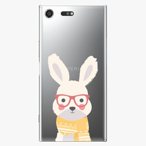 Plastový kryt iSaprio - Smart Rabbit - Sony Xperia XZ Premium Plastový kryt iSaprio - Smart Rabbit - Sony Xperia XZ Premium