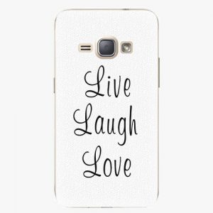 Plastový kryt iSaprio - Live Laugh Love - Samsung Galaxy J1 2016