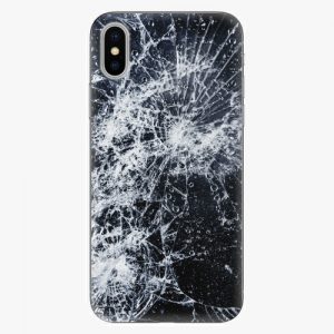 Plastový kryt iSaprio - Cracked - iPhone X
