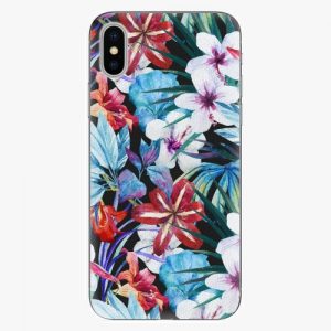 Plastový kryt iSaprio - Tropical Flowers 05 - iPhone X
