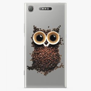 Plastový kryt iSaprio - Owl And Coffee - Sony Xperia XZ1