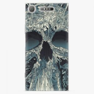 Plastový kryt iSaprio - Abstract Skull - Sony Xperia XZ1