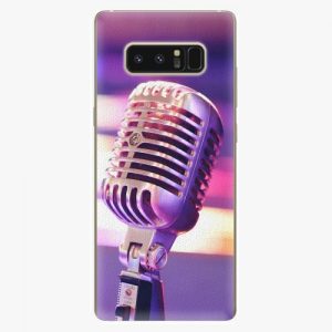 Plastový kryt iSaprio - Vintage Microphone - Samsung Galaxy Note 8