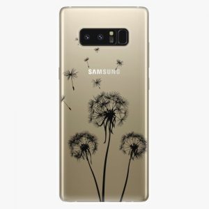 Plastový kryt iSaprio - Three Dandelions - black - Samsung Galaxy Note 8