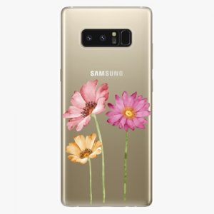 Plastový kryt iSaprio - Three Flowers - Samsung Galaxy Note 8
