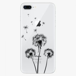Plastový kryt iSaprio - Three Dandelions - black - iPhone 8 Plus