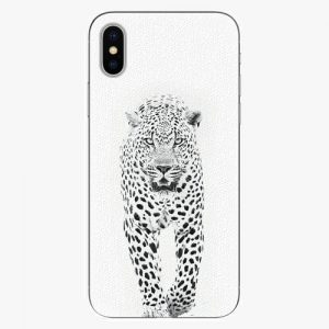 Plastový kryt iSaprio - White Jaguar - iPhone X
