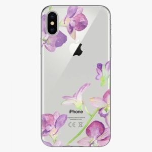 Plastový kryt iSaprio - Purple Orchid - iPhone X