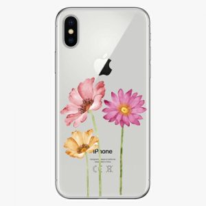 Plastový kryt iSaprio - Three Flowers - iPhone X